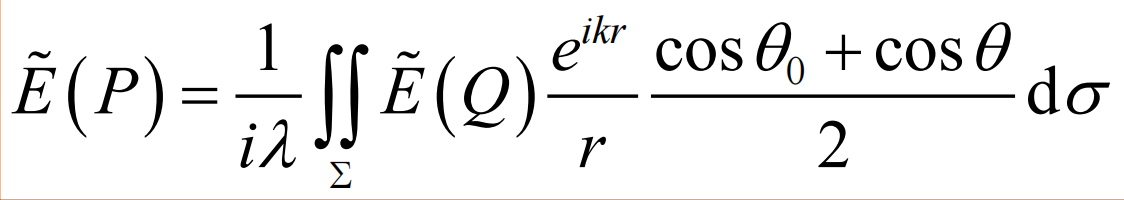 基尔霍夫求解波动方程